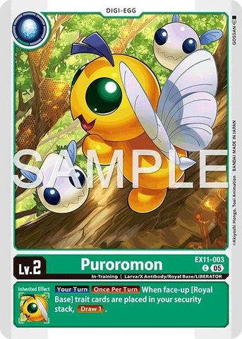 Image for Puroromon (EX11-003 C) [Dawn of Liberator] - Digimon Card Game
