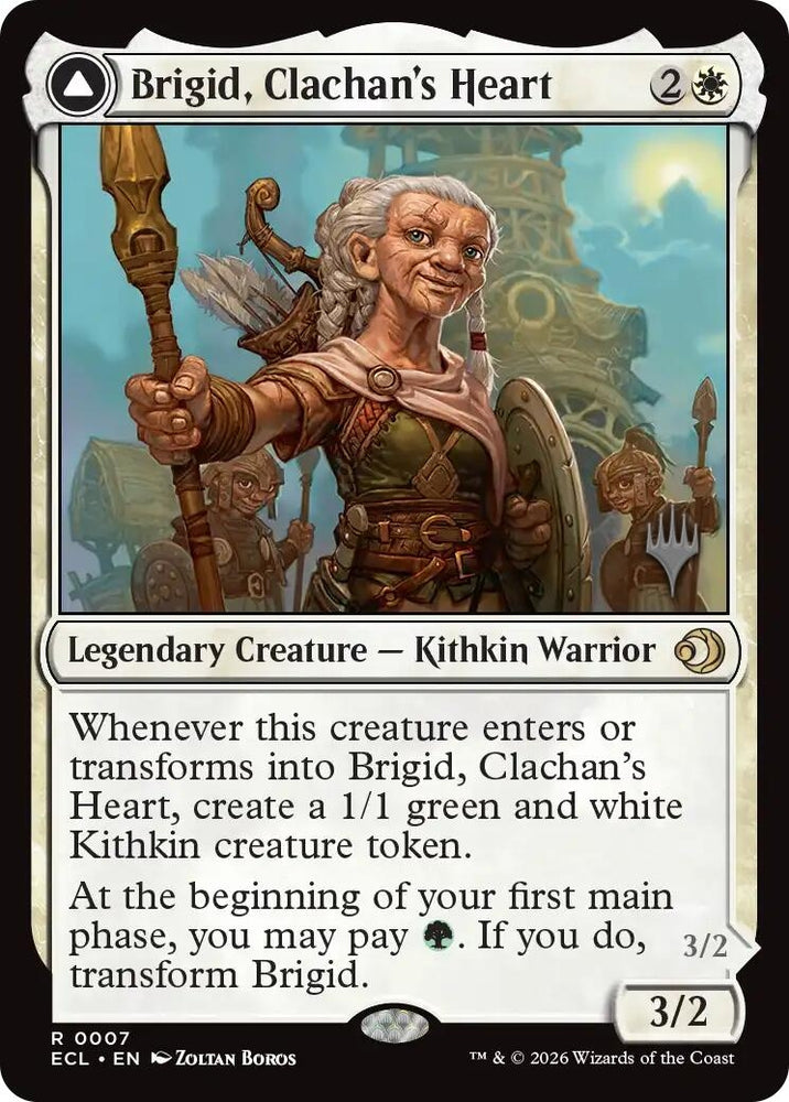 Image for Brigid, Clachan's Heart (7) [Lorwyn Eclipsed] - Magic: The Gathering