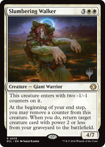 Image for Slumbering Walker (35) [Promo Pack: Lorwyn Eclipsed] - Magic: The Gathering