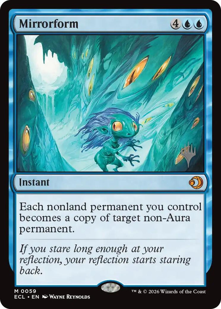 Image for Mirrorform (59) [Lorwyn Eclipsed] - Magic: The Gathering