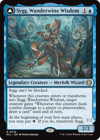 Image for Sygg, Wanderwine Wisdom (76) [Promo Pack: Lorwyn Eclipsed] - Magic: The Gathering