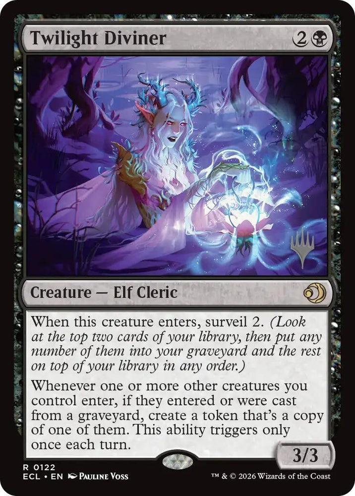 Image for Twilight Diviner (122) [Promo Pack: Lorwyn Eclipsed] - Magic: The Gathering
