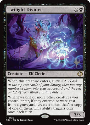 Image for Twilight Diviner (122) [Promo Pack: Lorwyn Eclipsed] - Magic: The Gathering