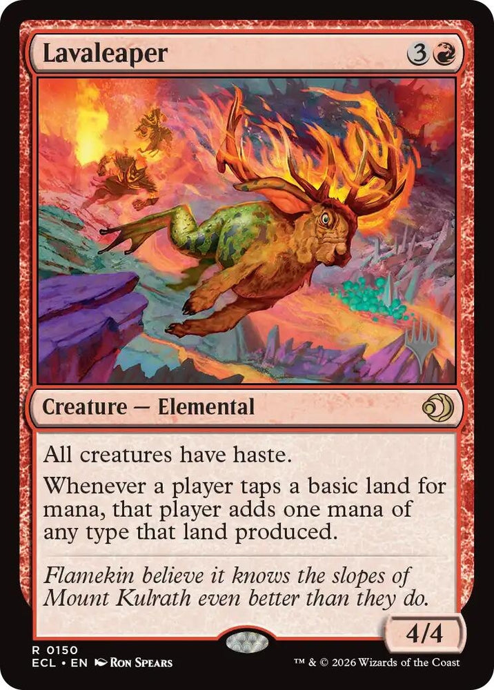 Image for Lavaleaper (150) [Promo Pack: Lorwyn Eclipsed] - Magic: The Gathering