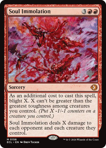 Image for Soul Immolation (156) [Promo Pack: Lorwyn Eclipsed] - Magic: The Gathering