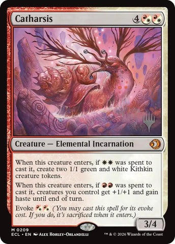 Image for Catharsis (209) [Promo Pack: Lorwyn Eclipsed] - Magic: The Gathering