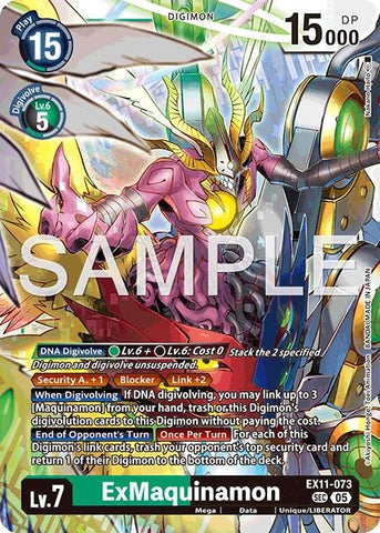 Image for ExMaquinamon (EX11-073 SEC) [Dawn of Liberator] - Digimon Card Game
