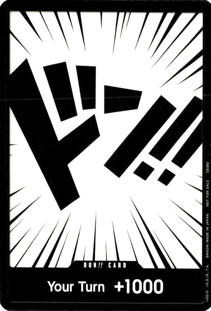 Image for DON!! Card [One Piece Demo Deck Cards] - One Piece Card Game
