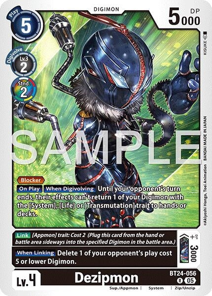 Image for Dezipmon (BT24-056 R) [Time Stranger Release Event Cards] - Digimon Card Game