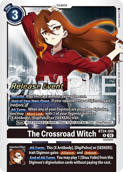 Image for The Crossroad Witch (BT24-086 R) [Time Stranger Release Event Cards] - Digimon Card Game