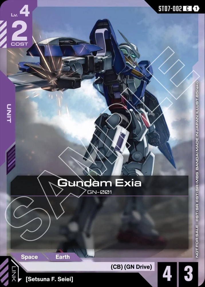 Image for Gundam Exia (ST07 Release Event) (ST07-002) [Gundam Promotional Cards] - Gundam Card Game