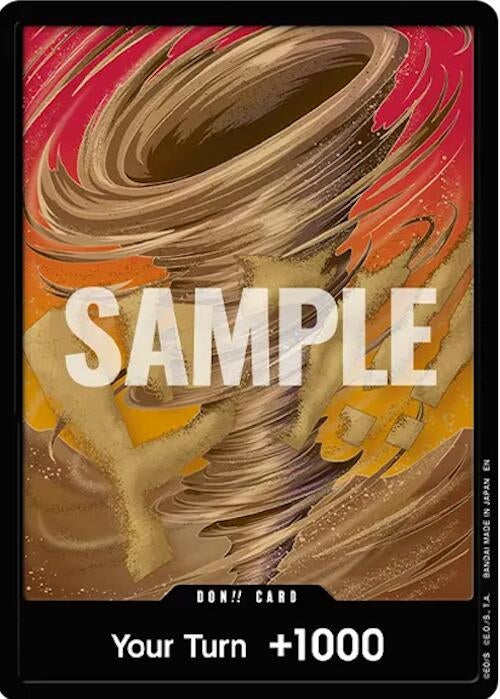 Image for DON!! Card (Crocodile) (Double Pack Set Vol. 9) [The Azure Sea's Seven] - One Piece Card Game