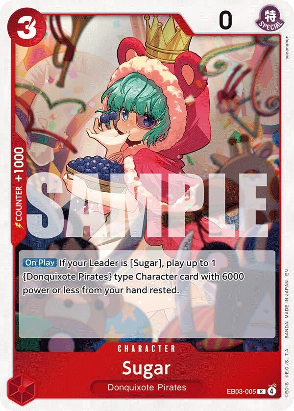 Image for Sugar (EB03-005) [Extra Booster: One Piece Heroines Edition] - One Piece Card Game
