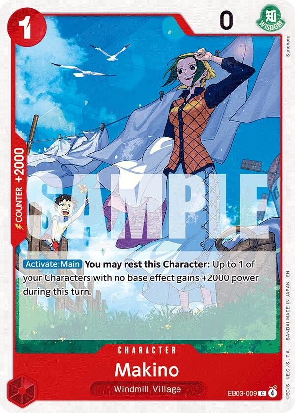 Image for Makino (EB03-009) [Extra Booster: One Piece Heroines Edition] - One Piece Card Game