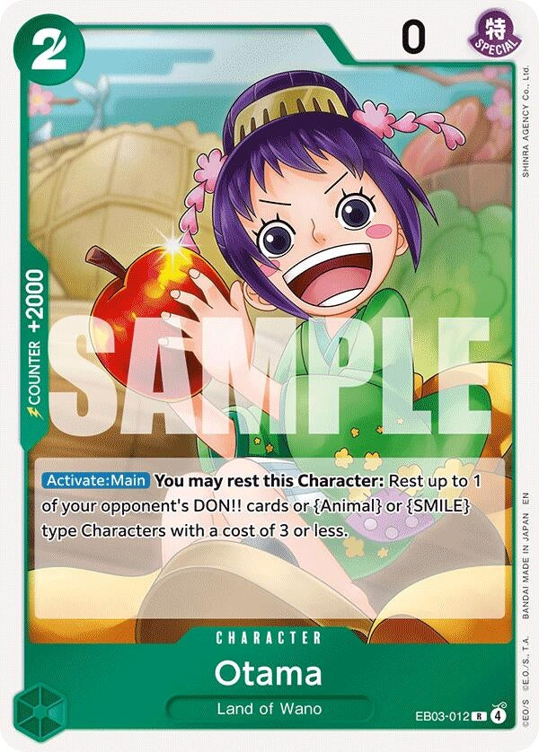 Image for Otama (EB03-012) [Extra Booster: One Piece Heroines Edition] - One Piece Card Game