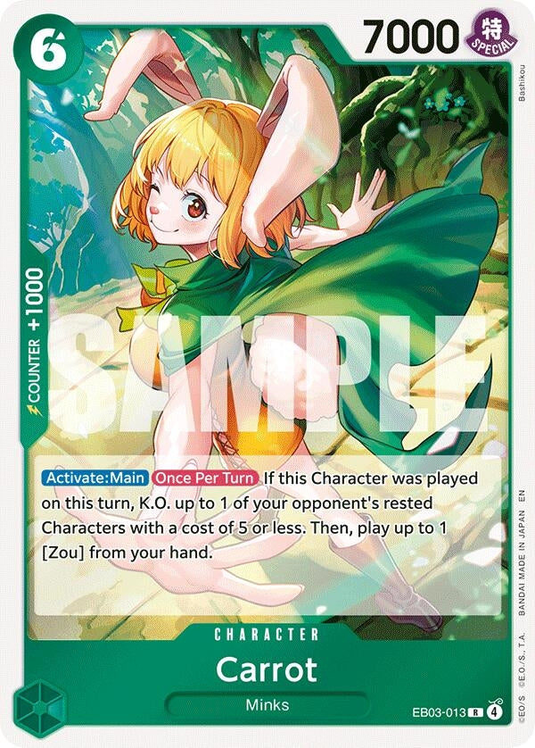 Image for Carrot (EB03-013) [Extra Booster: One Piece Heroines Edition] - One Piece Card Game