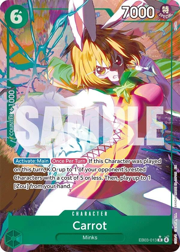Image for Carrot (Alternate Art) (EB03-013) [Extra Booster: One Piece Heroines Edition] - One Piece Card Game