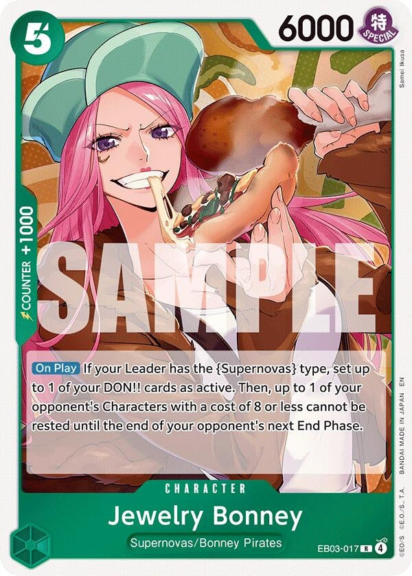 Image for Jewelry Bonney (EB03-017) [Extra Booster: One Piece Heroines Edition] - One Piece Card Game