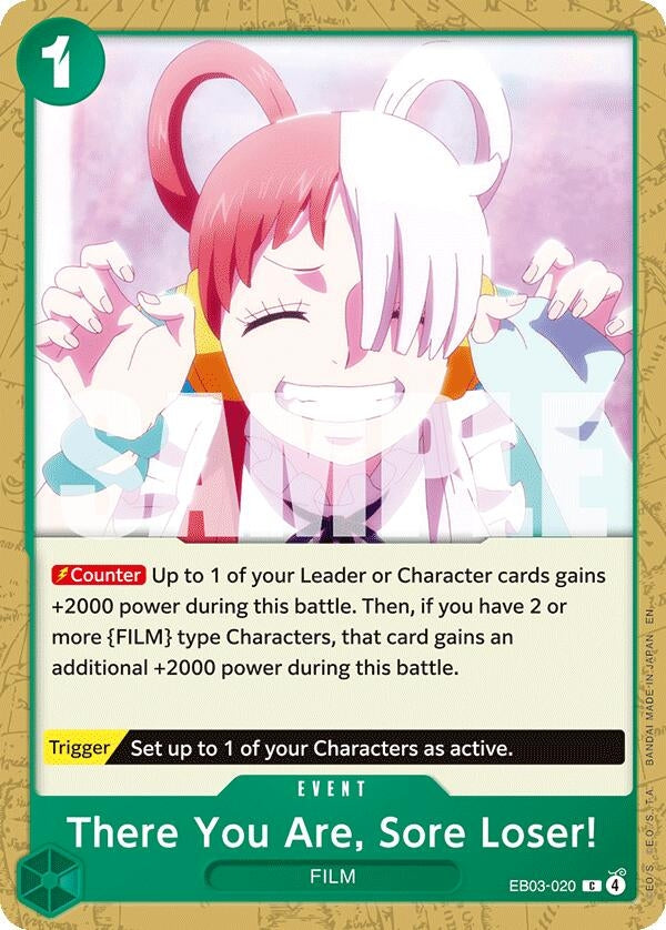Image for There You Are, Sore Loser! (EB03-020) [Extra Booster: One Piece Heroines Edition] - One Piece Card Game