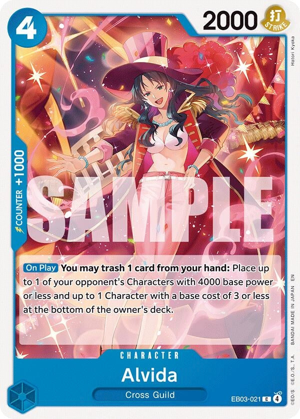 Image for Alvida (EB03-021) [Extra Booster: One Piece Heroines Edition] - One Piece Card Game