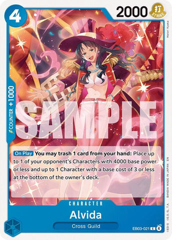 Image for Alvida (EB03-021) [Extra Booster: One Piece Heroines Edition] - One Piece Card Game
