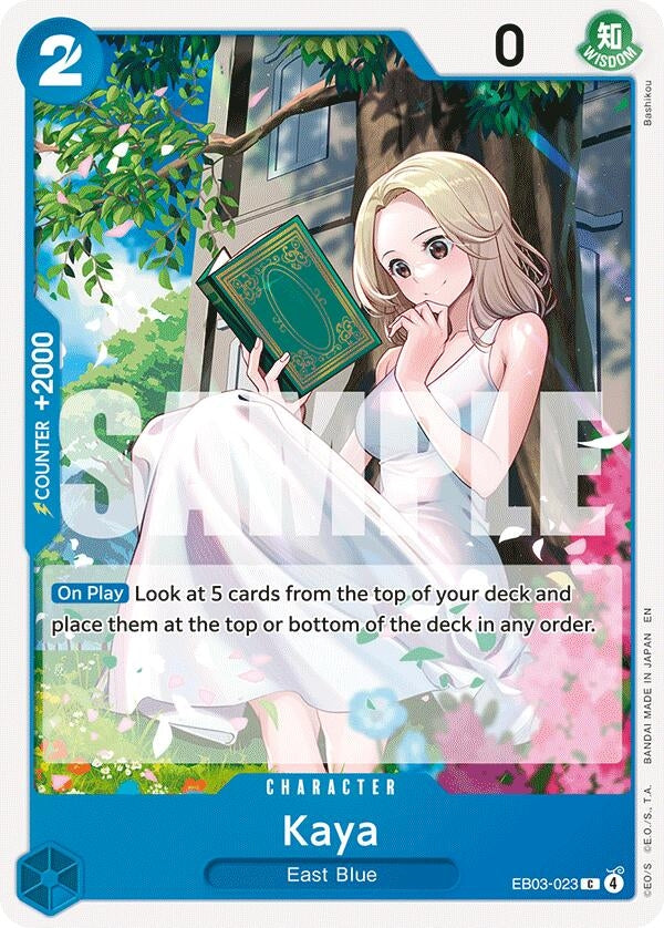 Image for Kaya (EB03-023) [Extra Booster: One Piece Heroines Edition] - One Piece Card Game