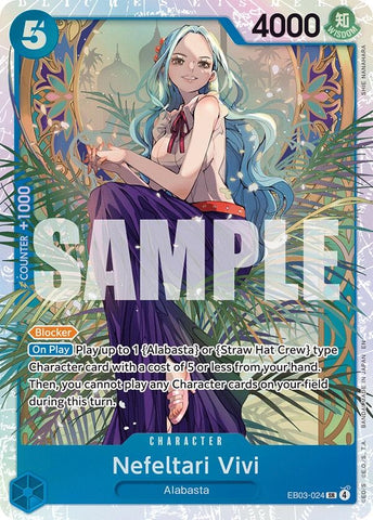 Image for Nefeltari Vivi (024) (EB03-024) [Extra Booster: One Piece Heroines Edition] - One Piece Card Game