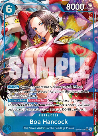 Image for Boa Hancock (Alternate Art) (EB03-026) [Extra Booster: One Piece Heroines Edition] - One Piece Card Game