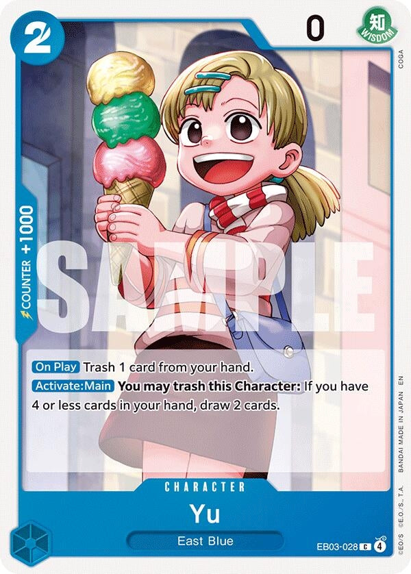 Image for Yu (EB03-028) [Extra Booster: One Piece Heroines Edition] - One Piece Card Game