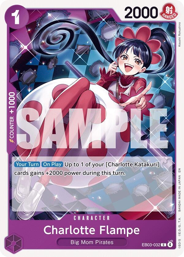 Image for Charlotte Flampe (EB03-032) [Extra Booster: One Piece Heroines Edition] - One Piece Card Game