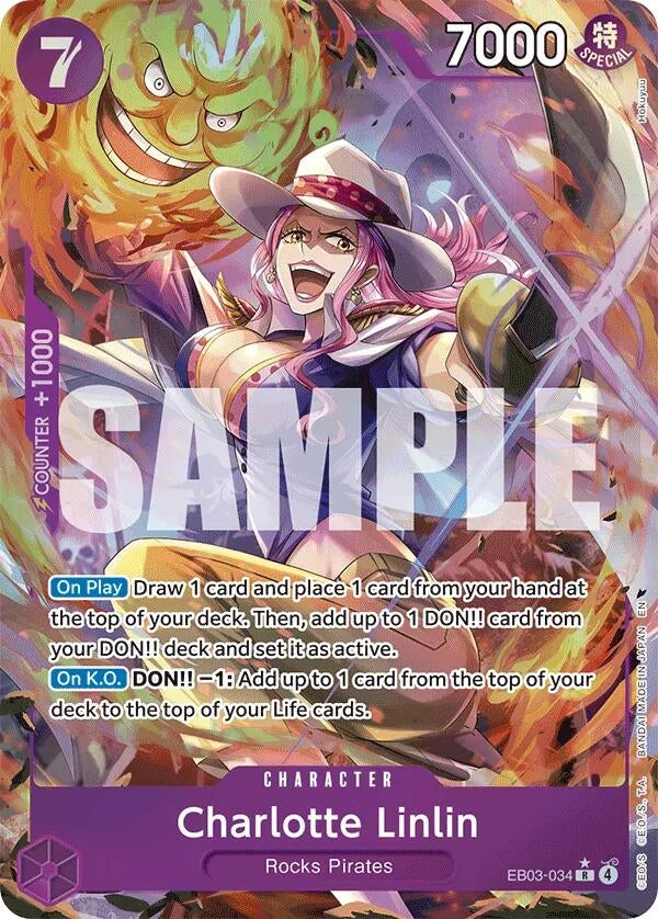 Image for Charlotte Linlin (Alternate Art) (EB03-034) [Extra Booster: One Piece Heroines Edition] - One Piece Card Game