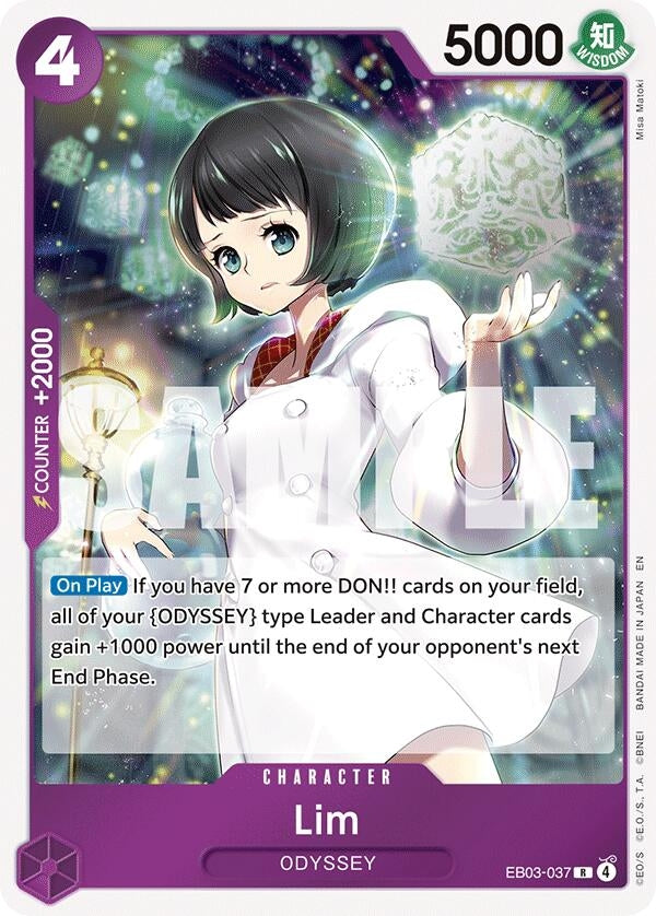 Image for Lim (EB03-037) [Extra Booster: One Piece Heroines Edition] - One Piece Card Game