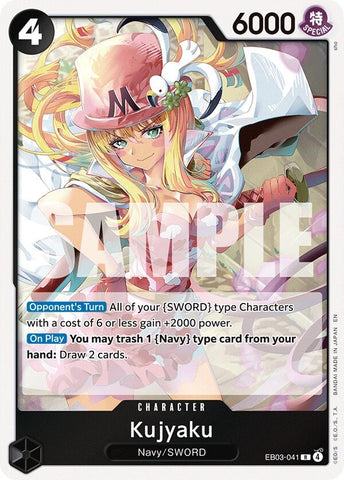 Image for Kujyaku (EB03-041) [Extra Booster: One Piece Heroines Edition] - One Piece Card Game