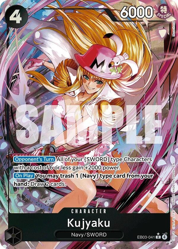 Image for Kujyaku (Alternate Art) (EB03-041) [Extra Booster: One Piece Heroines Edition] - One Piece Card Game