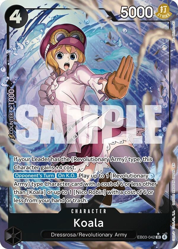 Image for Koala (Alternate Art) (EB03-042) [Extra Booster: One Piece Heroines Edition] - One Piece Card Game