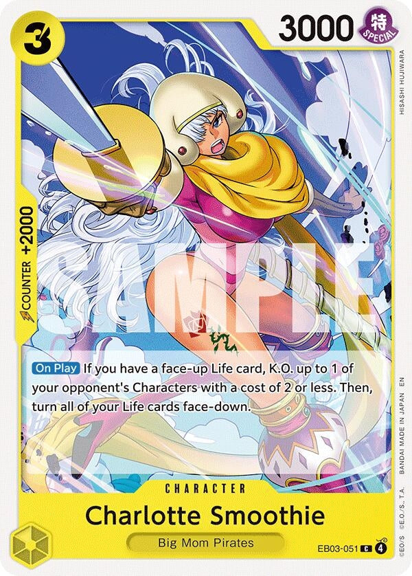 Image for Charlotte Smoothie (EB03-051) [Extra Booster: One Piece Heroines Edition] - One Piece Card Game