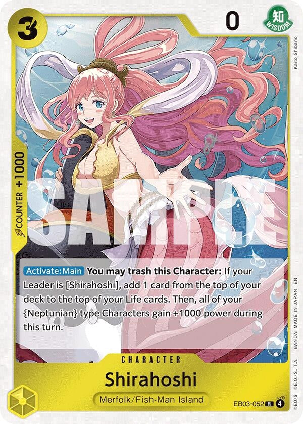 Image for Shirahoshi (EB03-052) [Extra Booster: One Piece Heroines Edition] - One Piece Card Game