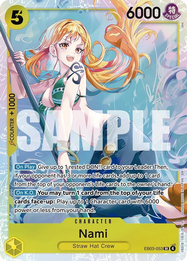 Image for Nami (053) (EB03-053) [Extra Booster: One Piece Heroines Edition] - One Piece Card Game