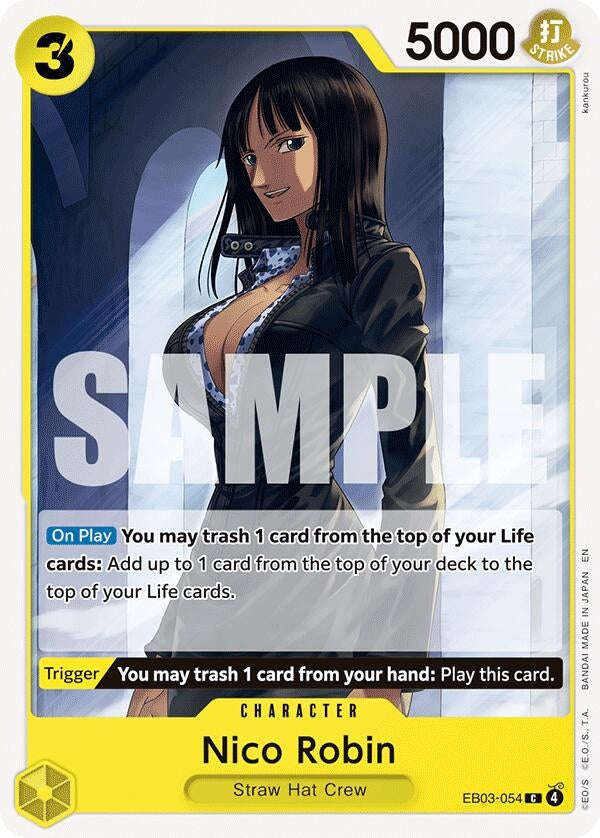 Image for Nico Robin (054) (EB03-054) [Extra Booster: One Piece Heroines Edition] - One Piece Card Game