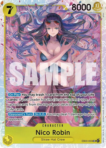 Image for Nico Robin (055) (EB03-055) [Extra Booster: One Piece Heroines Edition] - One Piece Card Game