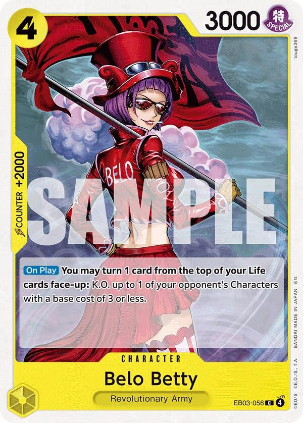 Image for Belo Betty (EB03-056) [Extra Booster: One Piece Heroines Edition] - One Piece Card Game