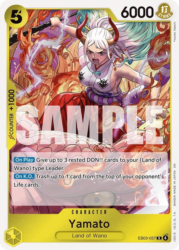 Image for Yamato (EB03-057) [Extra Booster: One Piece Heroines Edition] - One Piece Card Game
