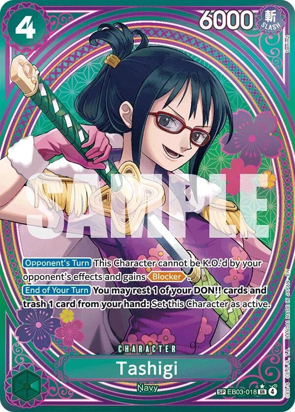 Image for Tashigi (SP) (EB03-018) [Extra Booster: One Piece Heroines Edition] - One Piece Card Game