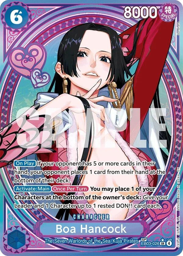 Image for Boa Hancock (SP) (EB03-026) [Extra Booster: One Piece Heroines Edition] - One Piece Card Game