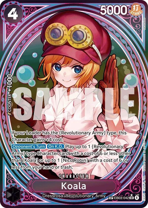 Image for Koala (SP) (EB03-042) [Extra Booster: One Piece Heroines Edition] - One Piece Card Game