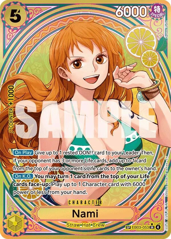 Image for Nami (053) (SP) (EB03-053) [Extra Booster: One Piece Heroines Edition] - One Piece Card Game