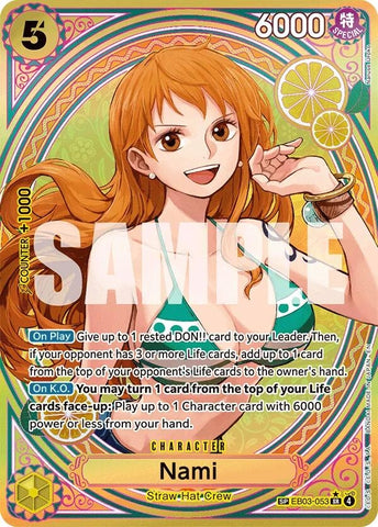 Image for Nami (053) (SP) (EB03-053) [Extra Booster: One Piece Heroines Edition] - One Piece Card Game