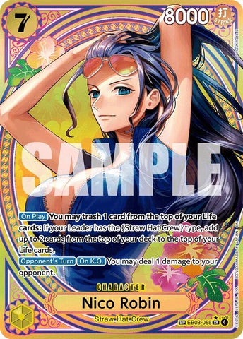Image for Nico Robin (055) (SP) (EB03-055) [Extra Booster: One Piece Heroines Edition] - One Piece Card Game
