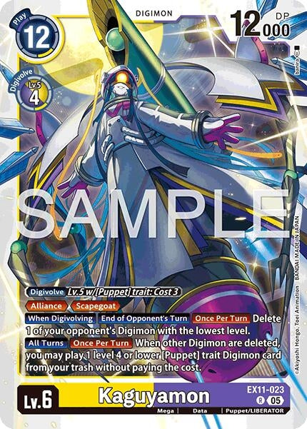 Image for Kaguyamon (EX11-023 R) [Dawn of Liberator] - Digimon Card Game