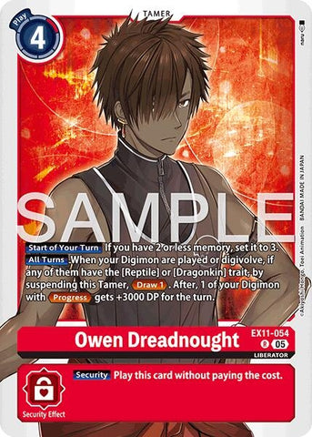 Image for Owen Dreadnought (EX11-054 R) [Dawn of Liberator] - Digimon Card Game